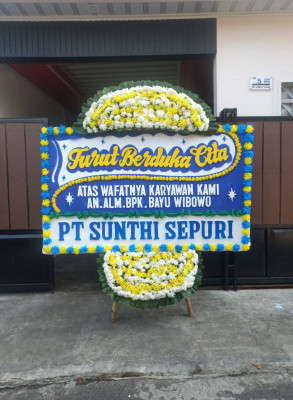 Papan Bunga Duka di Seram Utara Barat